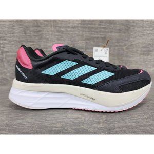 Adidas Adizero Boston 10 Carbon Mint Rose; gently worn; excellent condition